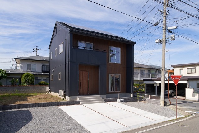 ホクシンハウスの施工事例の外観
